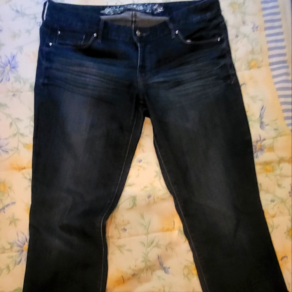 EXPRESS SKINNY LOW RISE Regular Fit WOMEN'S JEANS SIZE 10R/32